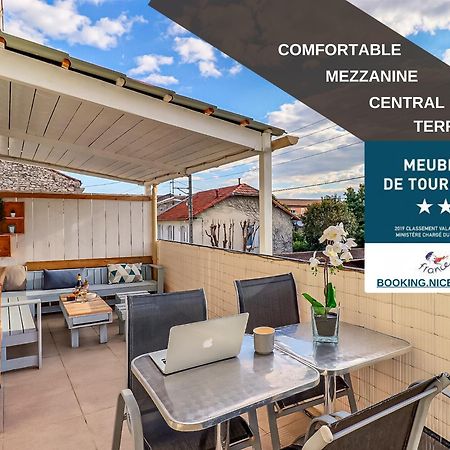 Apartament Appart Cosy Terrasse Gare De Nîmes Zewnętrze zdjęcie