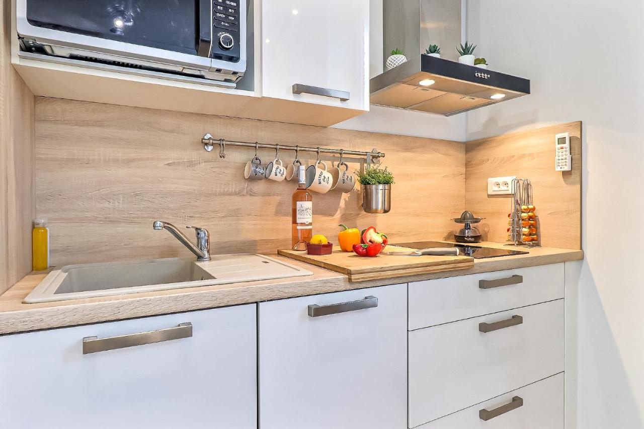 Apartament Appart Cosy Terrasse Gare De Nîmes Zewnętrze zdjęcie