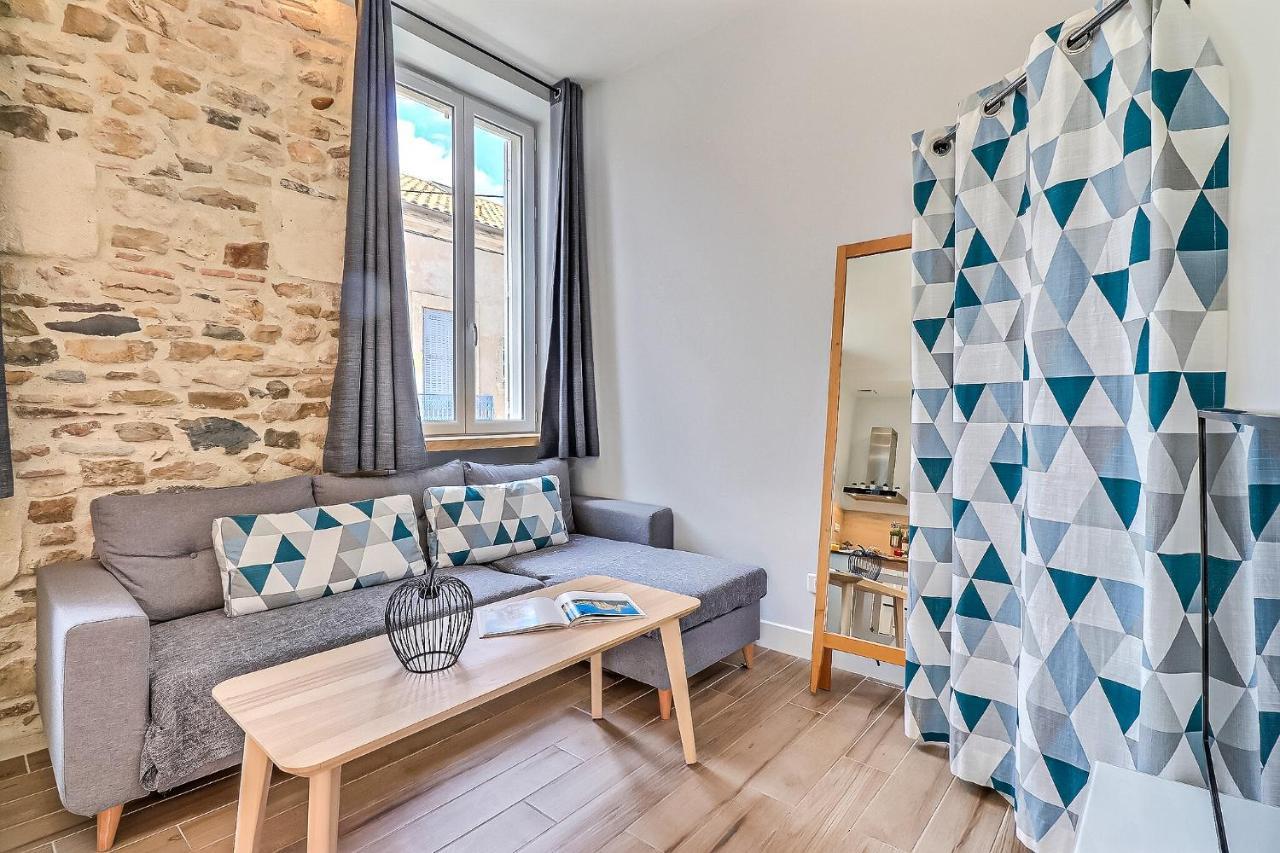 Apartament Appart Cosy Terrasse Gare De Nîmes Zewnętrze zdjęcie