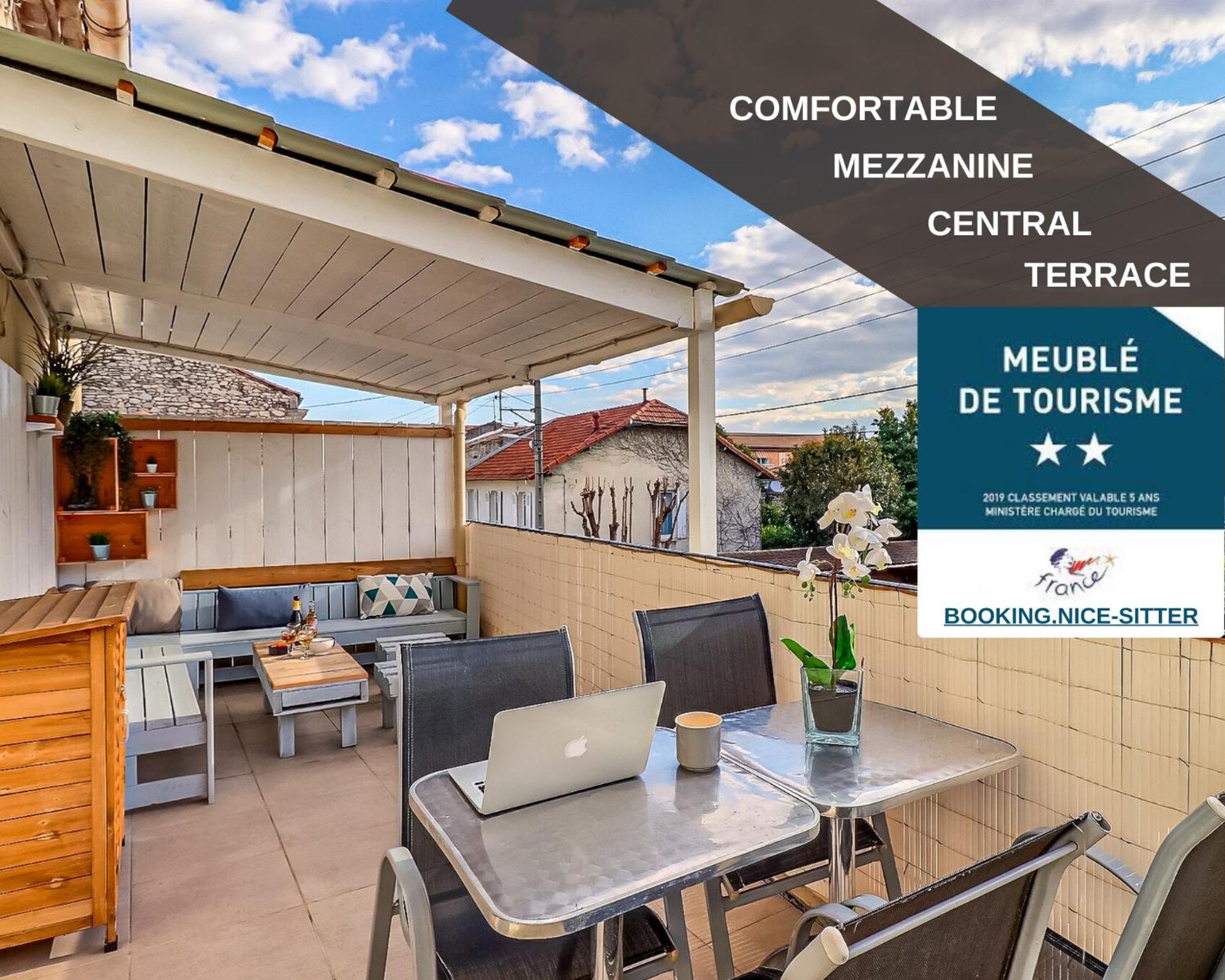 Apartament Appart Cosy Terrasse Gare De Nîmes Zewnętrze zdjęcie